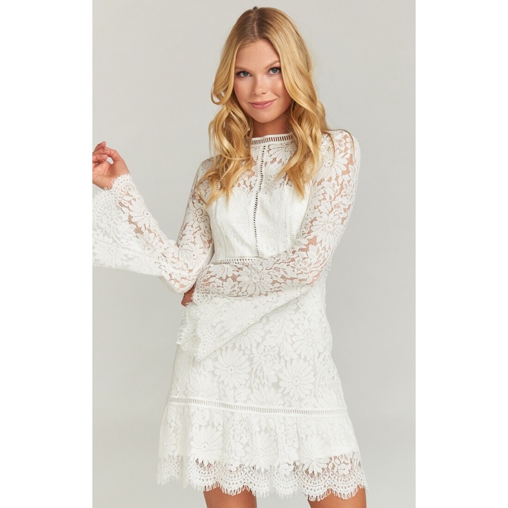 Show Me Your Mumu - Buckingham Lace White Dress